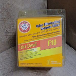 New Arm & Hammer F16 Dirt Devil Filtration Odor-Eliminating Vacuum Filter
